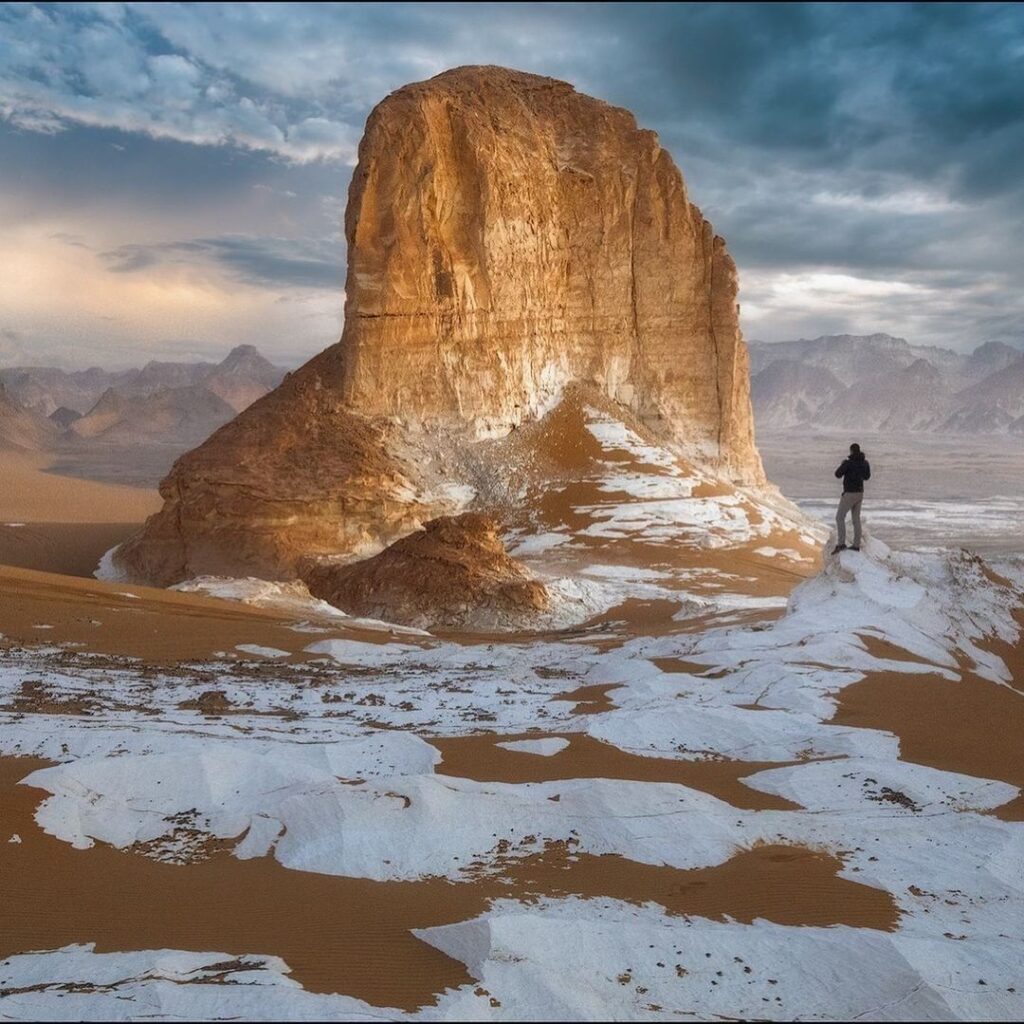 The White desert, Bahariya Oasis